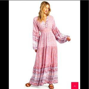 NWT billabong cosmo maxi dress